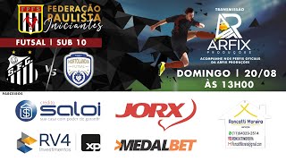 SANTOS x HORTOLÂNDIA  FUTSAL  SUB 10  QUARTAS DE FINAIS [upl. by Brightman164]