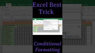 conditional formatting excel smartexcel microsoftexcel msofficeprofessional microsoftoffice my [upl. by Nims603]