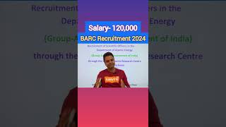 BARC Scientist Salary BARC OCES DGFS Recruitment 2024 salary govtjobs2024 shorts btech [upl. by Elgna371]