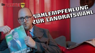 Wahlempfehlung zur Stichwahl ums Landratsamt im LahnDillKreis [upl. by Elrebmik525]