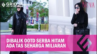 Intip OOTD Serba Hitam Ala Syahrini dengan Tas Hitam Seharga Rumah Mewah [upl. by Takeshi]