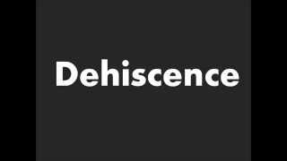 How to Pronounce Dehiscent CORRECTLY [upl. by Nylaehs]