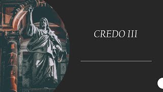 Credo III  Schola Cantorum Sancti Blasii with church organ [upl. by Gabrielli]