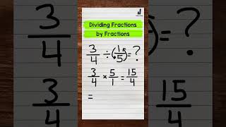 Dividing Fractions by Fractions  Math with Mr J Shorts [upl. by Gabler2]