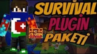 Ücretsiz  SURVİVAL Plugin Paketi  1165 YENİ [upl. by Ardnuasac429]