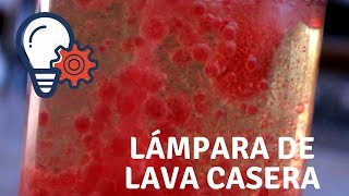 CÓMO HACER UNA LÁMPARA DE LAVA CASERA [upl. by Yt578]