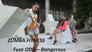 Fuse ODG – Dangerous Love feat Sean Paul  Zumba fitness  Dance Fitness Choreo [upl. by Cahn]