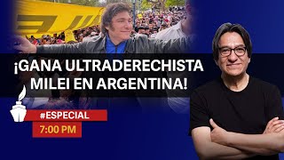 Especial ¡A abrochar cinturones de seguridad Milei triunfa con propuestas de motosierra [upl. by Idolla]