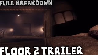 DOORS FLOOR 2 TRAILER ALL SECRETS Trailer full breakdown [upl. by Atiekahs]