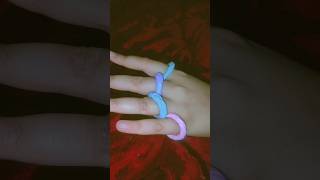 DIY ring with homemade clay 💖💍claycraft homemade ring clayartidea claycraft claycraft [upl. by Noslrac782]