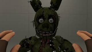 FNAFSFM SpringTrap Death Scene [upl. by Aneeuqal]