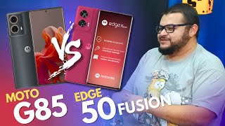 Moto G85 Vs Edge 50 Fusion  QUAL COMPENSA MAIS RESENHA  TecNoob [upl. by Vena305]