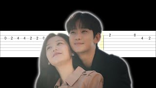 Kim Soo Hyun  Way Home Easy Guitar Tabs Tutorial [upl. by Llehsim]