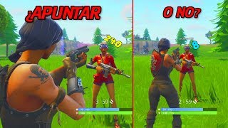 ¿APUNTAR o NO APUNTAR con LAS ESCOPETAS para HACER MÁS DAÑO en FORTNITE Consejos de Proplayers 2 [upl. by Sivie985]