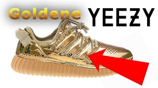 Golden YEEZYS  Limited Edition  NEW [upl. by Naima362]