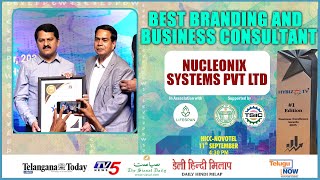 Best Branding amp Business Consultant  Nucleonix Systems  Business Excellence Awards [upl. by Reel]