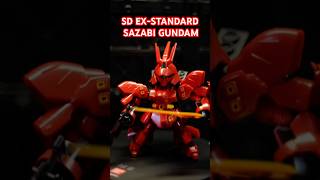 Sazabi gundam gunpla SazabiSDEX StandardMode Suit gundam gundam gunpla bandai [upl. by Lupee710]