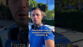 Forza Donald Trump 👑 fermiamo le comuniste femministe 💪 [upl. by Rayner81]