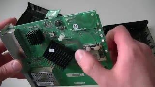 Motorola SBG6580 Cable Modem Teardown [upl. by Wincer496]