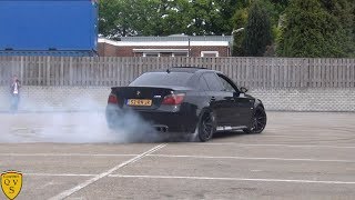 7 Crazy tuned BMW M5s Drifting Revving Accelerations [upl. by Dierolf408]