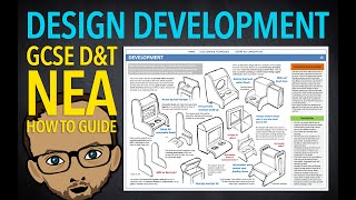 Design development  GCSE Design and Technology  NEA [upl. by Nirual]