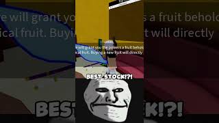 Pov  RipIndra Blesses The Stock In Blox Fruits roblox bloxfruits bloxfruit [upl. by Calida]