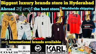 Luxury brands store at affordable prices  best branded clothes store in Hyderabad what 20 [upl. by Ruttger]