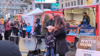 Toronto Winter Carnival at Dundas Square ❄️🎄 [upl. by Waneta555]