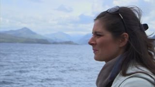 Erin Burnett traces her roots to remote Scottish island [upl. by Tedda]