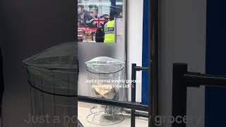 Shop thief caught in lidl in Luton uk shoplifting Luton shorts [upl. by Aidnac]