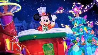 MICKEY’S DAZZLING CHRISTMAS PARADE  DISNEYLAND PARIS  DECEMBER 2024 4K [upl. by Rovert]