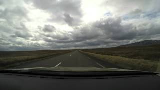 GoPro driving timelapse from Akureyri to Reykjavik in Iceland [upl. by Northway]