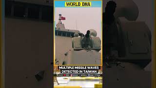 Multiple Missile Waves Detected in Taiwan  WION Shorts  World News [upl. by Snider]