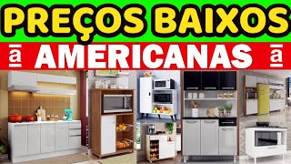 MÓVEIS PARA COZINHA COM PREÇOS BAIXOS NAS AMERICANAS PROMOÇÃO DE COZINHAS PRO LAR DESCONTO [upl. by Grodin390]