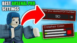 BEST ARSENAL SETTINGS IN 2024 Roblox Arsenal [upl. by Rosene495]