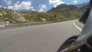 Julierpass Passo dal Güglia 2284m  Alpen 2017 [upl. by Fonzie]