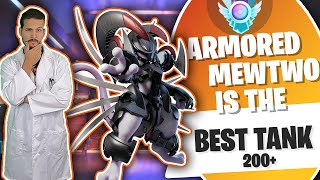 Armored Mewtwo is so Tanky in Pokemon Go Battle League [upl. by Rolanda]