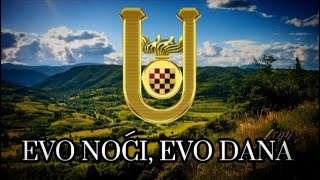 Hercegovci evo noći evo dana Hrvatske Ustaške pjesme  Tekst pjesme [upl. by Engelhart]