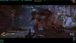 GOD OF WAR RAGNAROK 4K HDR PC Gameplay CRAG JAW Boss Fight [upl. by Aeduj]