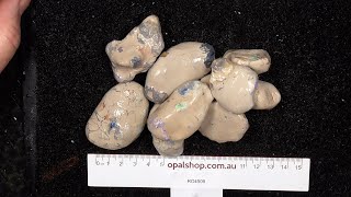 Ro4509  Nobby Opal Parcel from Lightning Ridge Australia [upl. by Doner236]