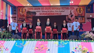 Kime Kime Dake Monika song cover   Wangala Festival Achik Wangala Festival [upl. by Ynaffik]