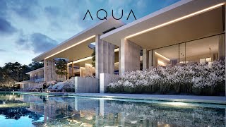 Villa AQUA by Manuel Ruiz Moriche ARK Architects The15 Sotogrande AREA Best Resort in Spain [upl. by Sina143]