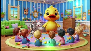 Five Little Duckies – A Quacking Good Adventure Cartoon Kids Song  Nursery Rhymes [upl. by Ancelin]