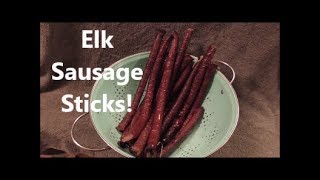 Elk Sausage Sticks [upl. by Becket]