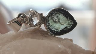 The Power Of Moldavite amp Herkimer Diamond by Crystal Healer Mark Bajerski [upl. by Ahsyak]