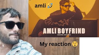 MY reaction 😲 Amli Boyfriend Vadda Grewal amp Deepak Dhillon Audio Song Latest sagarg285 [upl. by Bigner]