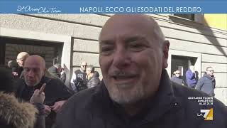 Napoli ecco gli esodati del reddito di cittadinanza [upl. by Sabine]