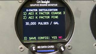 Set KFactor Fuel Flow in G Series [upl. by Lawlor]