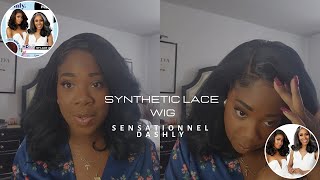 Sensationnel Dashly Lace Front Wig TryOn  Easy BudgetFriendly Install for a Gorgeous Look [upl. by Puttergill]