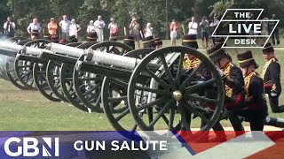 Gun Salute A sight that would have excited the Queen  Cameron Walker analyses the event [upl. by Upali]